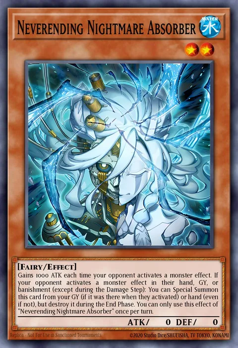 Neverending Nightmare Absorber trading card