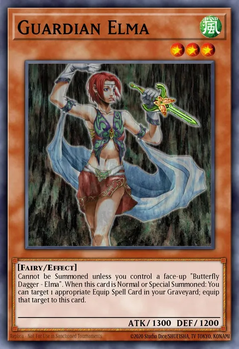 Guardian Elma trading card