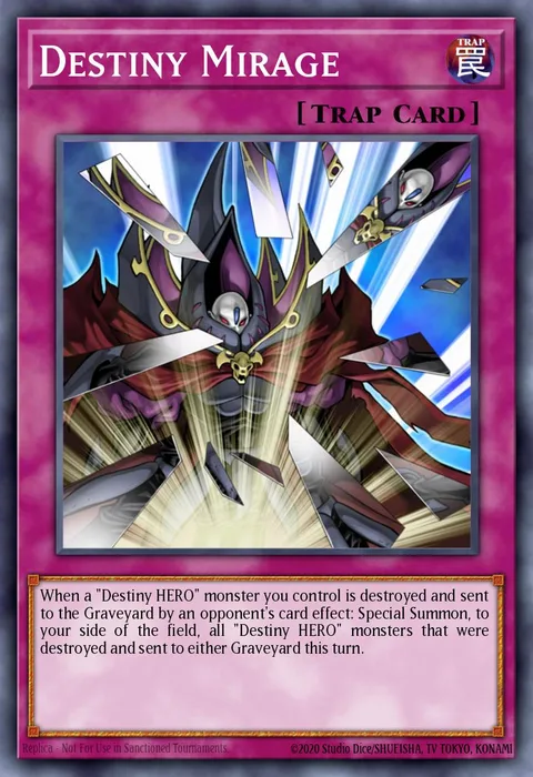 Destiny Mirage trading card