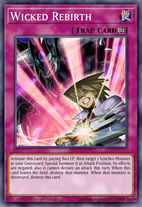 Wicked Rebirth trading card