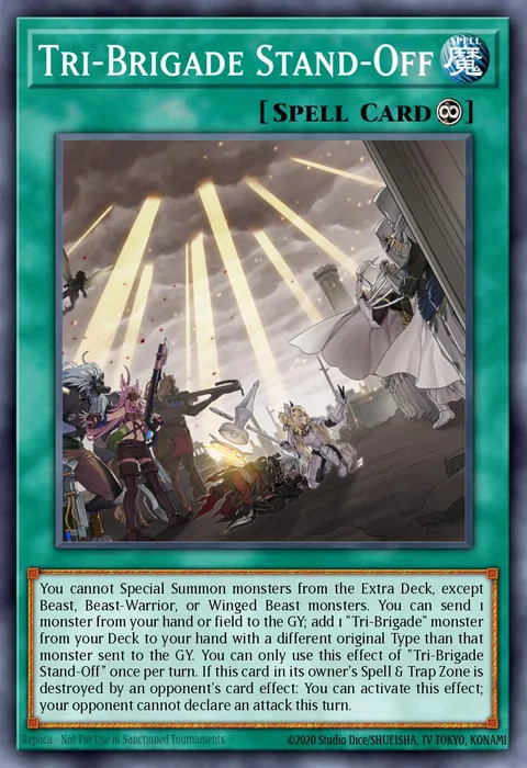 Tri-Brigade Stand-Off trading card