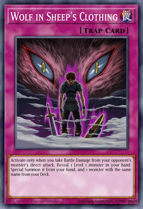 Wolf in Sheep's Clothing trading card