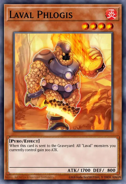 Laval Phlogis trading card