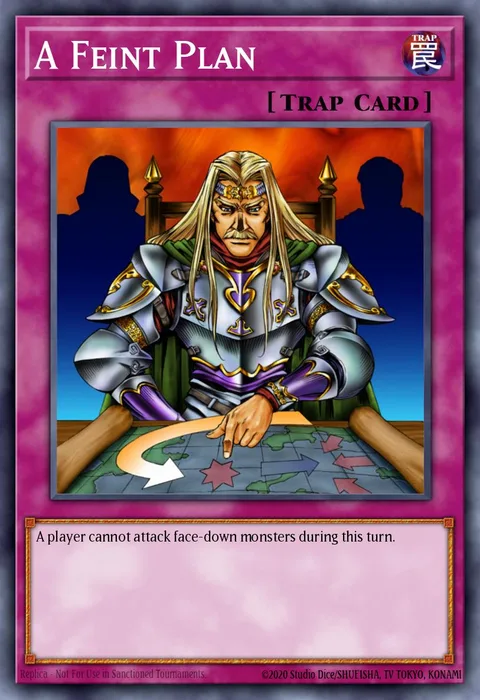 A Feint Plan trading card