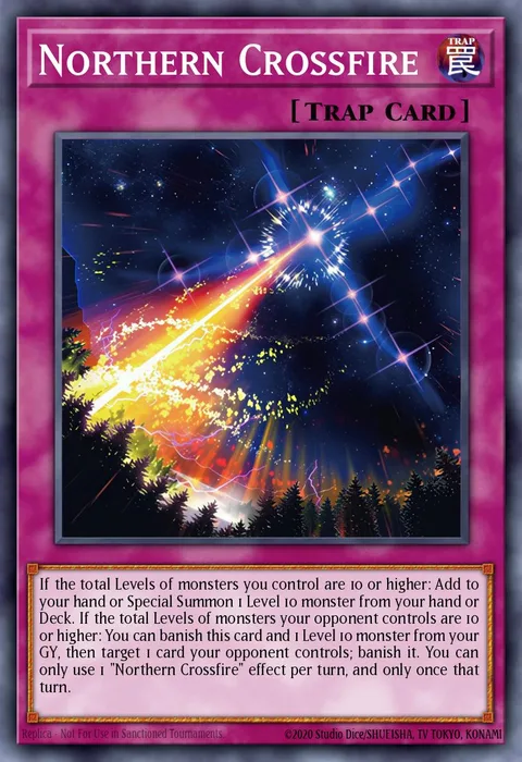Northern Crossfire trading card