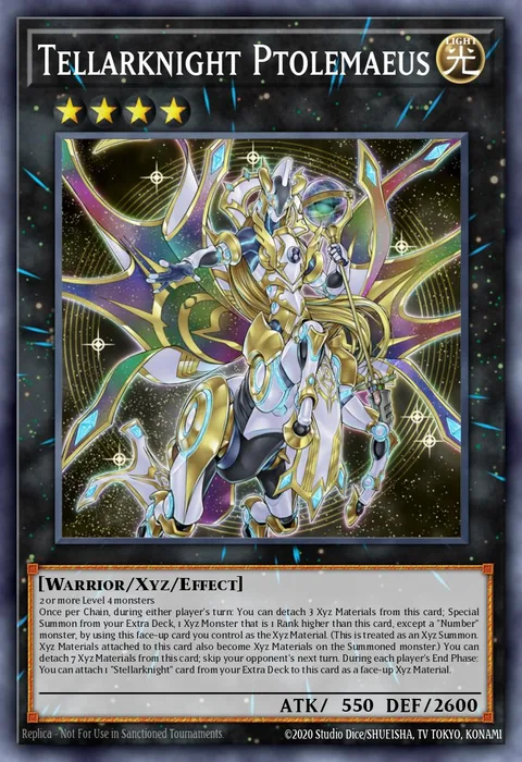 Tellarknight Ptolemaeus trading card