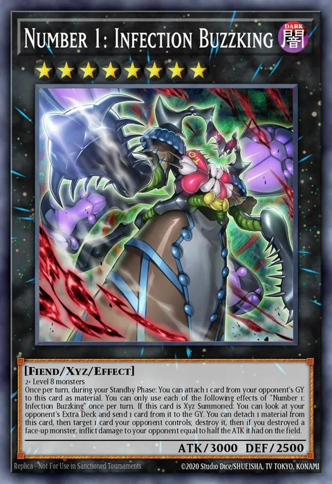 Number 1: Infection Buzzking trading card