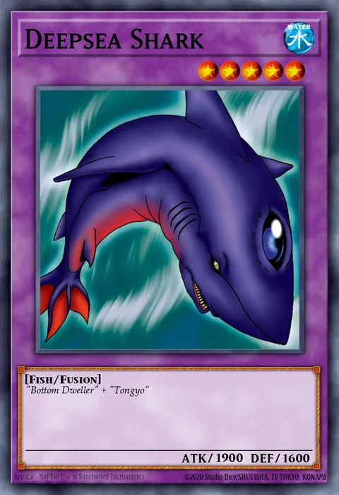 Deepsea Shark trading card