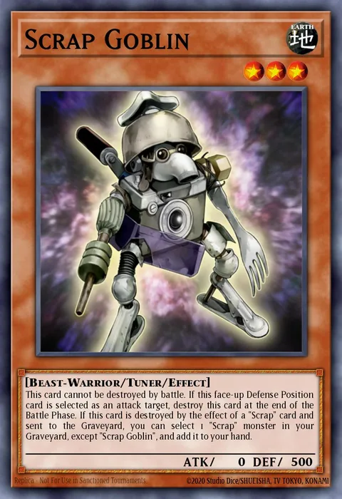 Scrap Goblin trading card