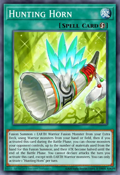 Hunting Horn trading card