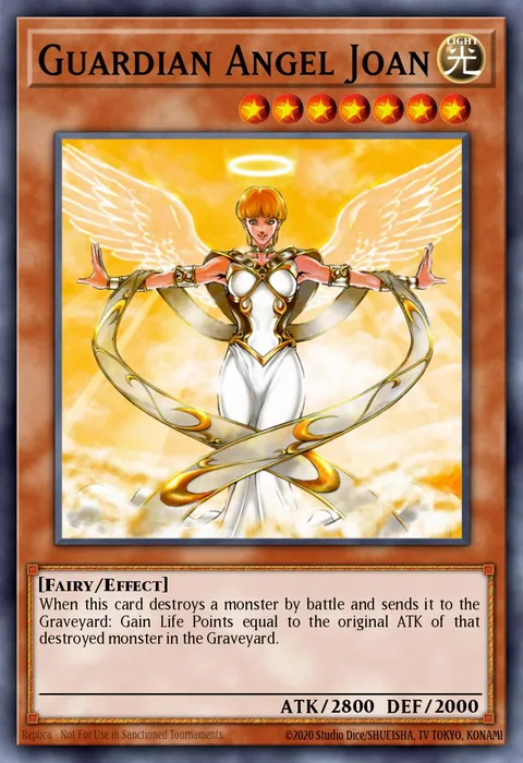 Guardian Angel Joan trading card
