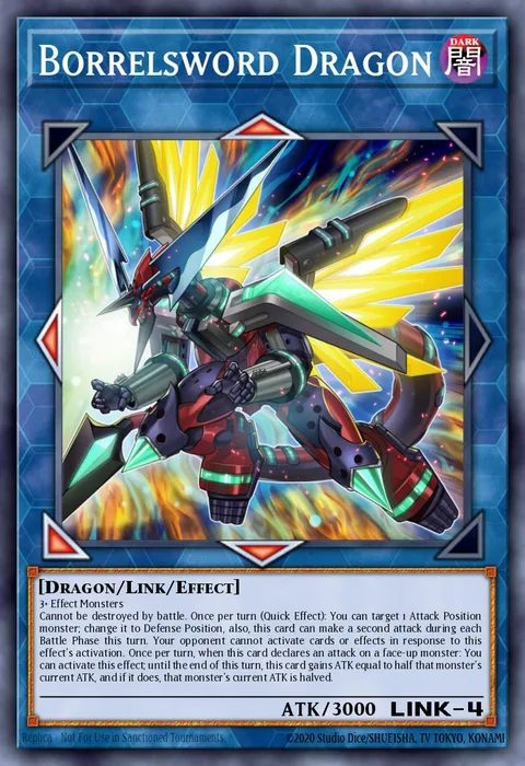 Borrelsword Dragon trading card