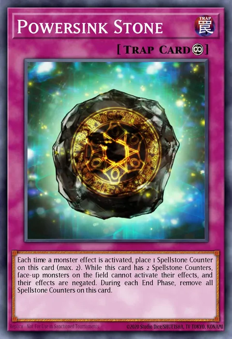 Powersink Stone trading card