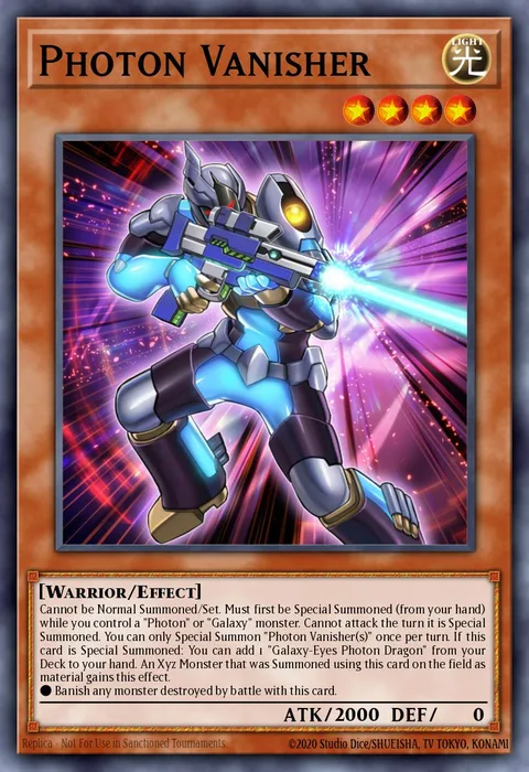 Photon Vanisher trading card