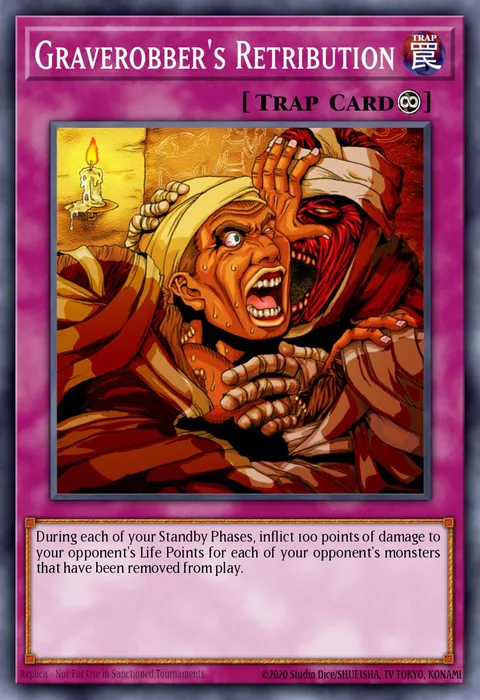 Graverobber's Retribution trading card