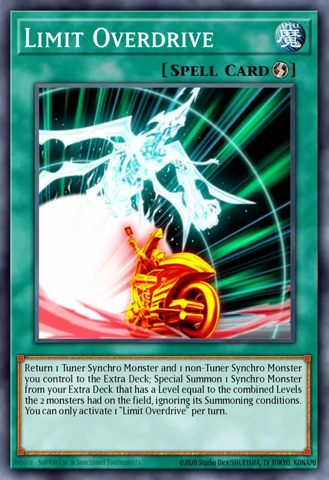 Limit Overdrive trading card