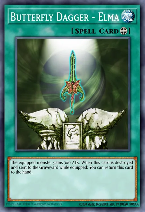 Butterfly Dagger - Elma trading card
