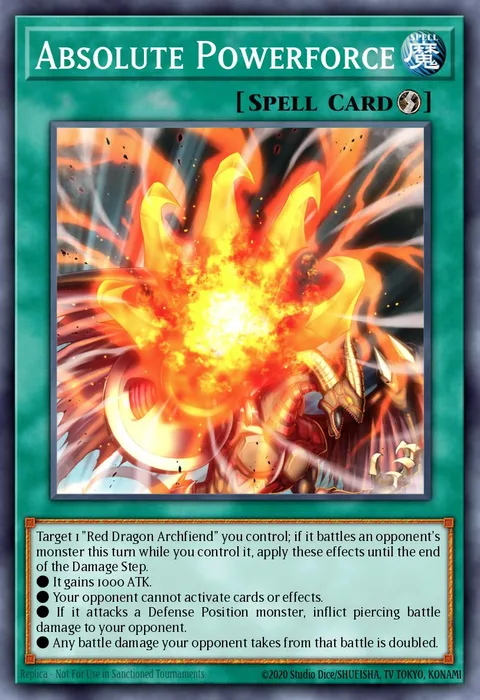 Absolute Powerforce trading card