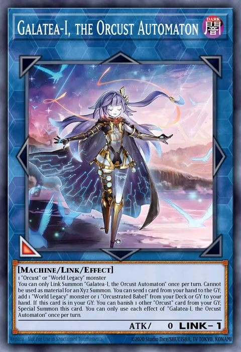 Galatea-I, the Orcust Automaton trading card