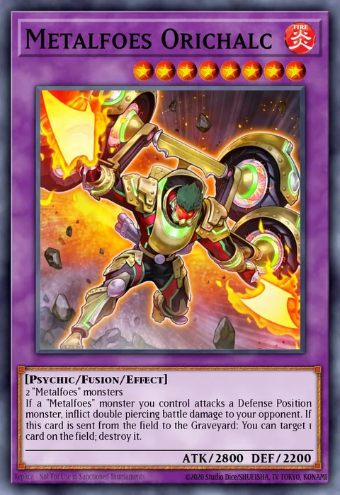 Metalfoes Orichalc trading card