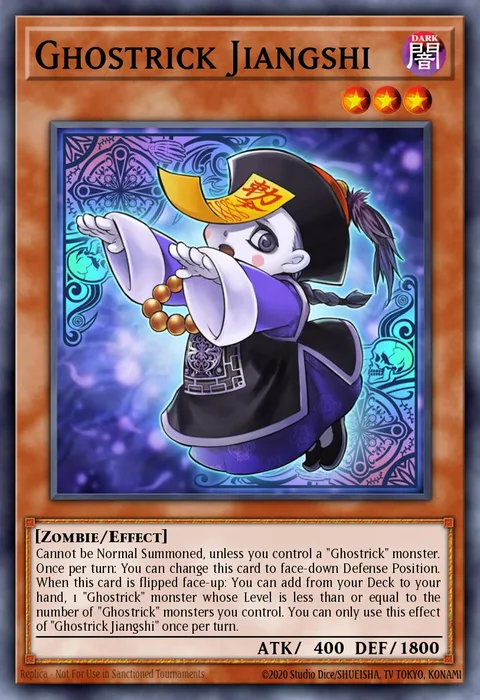 Ghostrick Jiangshi trading card