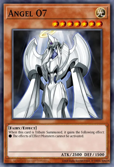 Angel O7 trading card