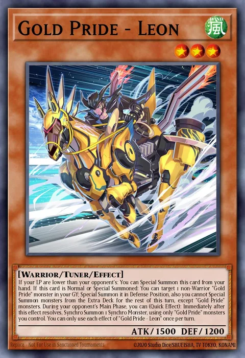 Gold Pride - Leon trading card