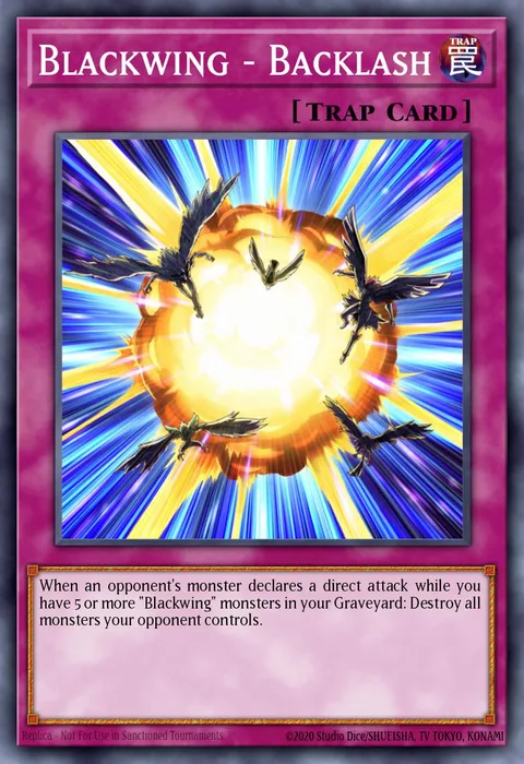 Blackwing - Backlash trading card