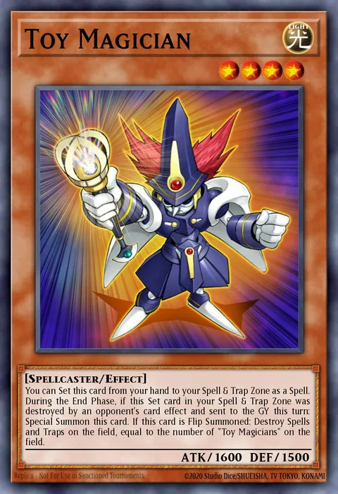 Toy Magician trading card