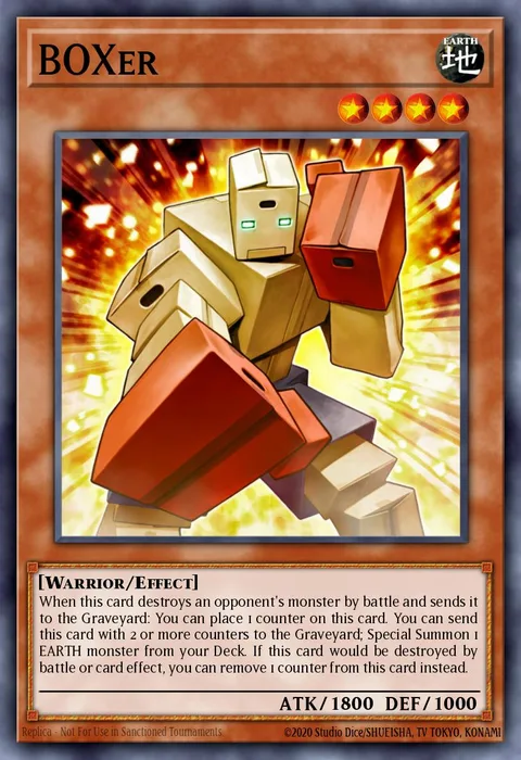 BOXer trading card