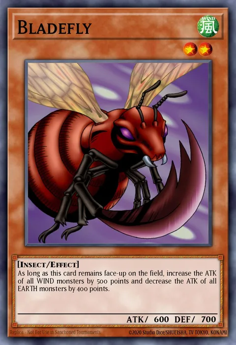 Bladefly trading card