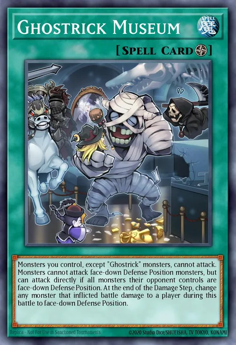 Ghostrick Museum trading card