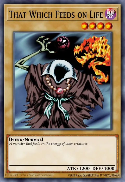 That Which Feeds on Life trading card