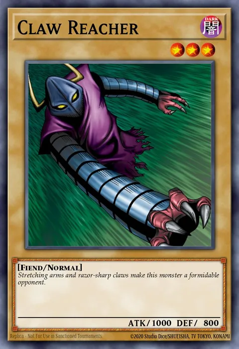 Claw Reacher trading card