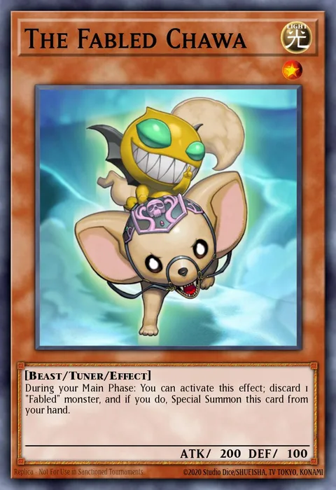 The Fabled Chawa trading card