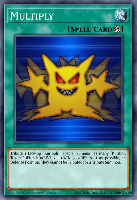 Multiply trading card
