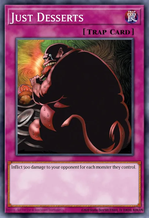 Just Desserts trading card