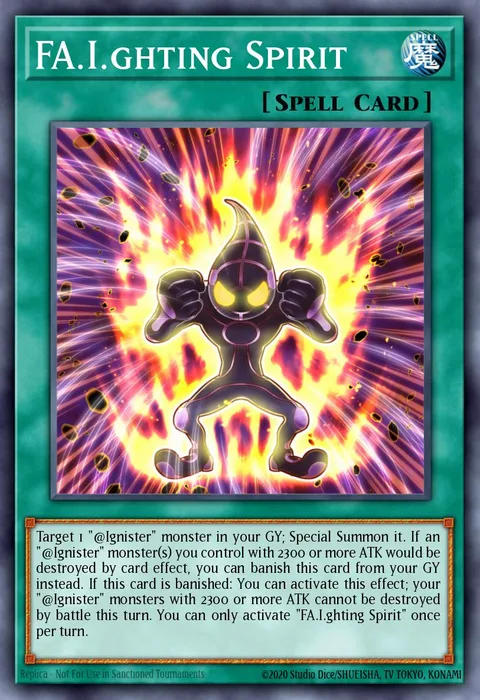 FA.I.ghting Spirit trading card