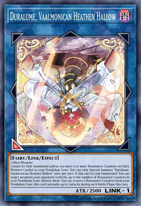 Duralume, Vaalmonican Heathen Hallow trading card