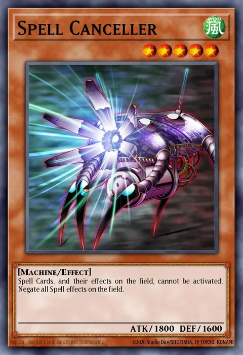 Spell Canceller trading card