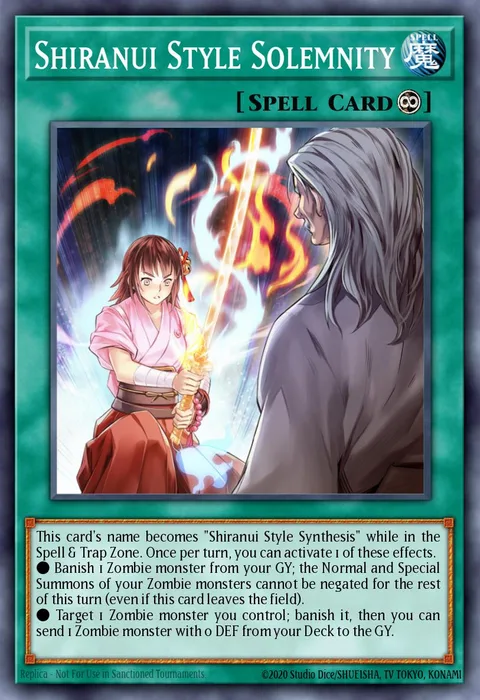Shiranui Style Solemnity trading card