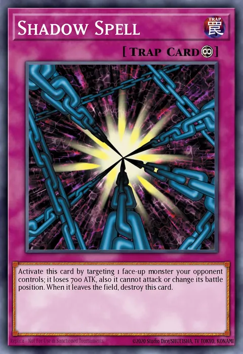 Shadow Spell trading card