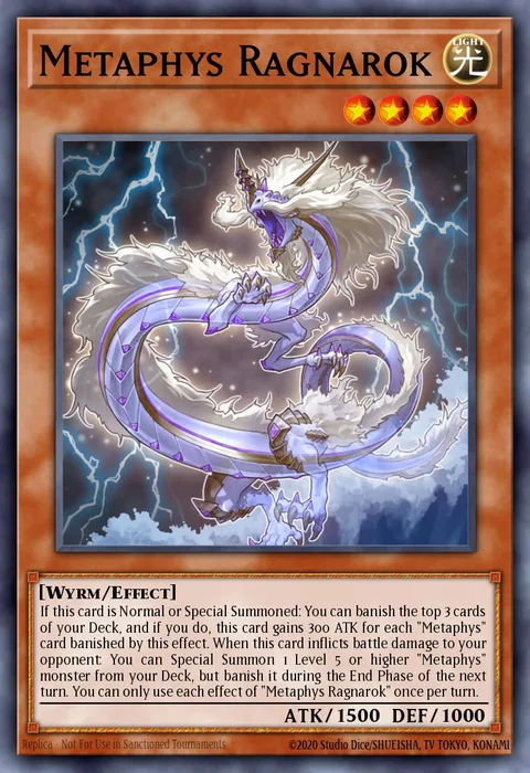 Metaphys Ragnarok trading card