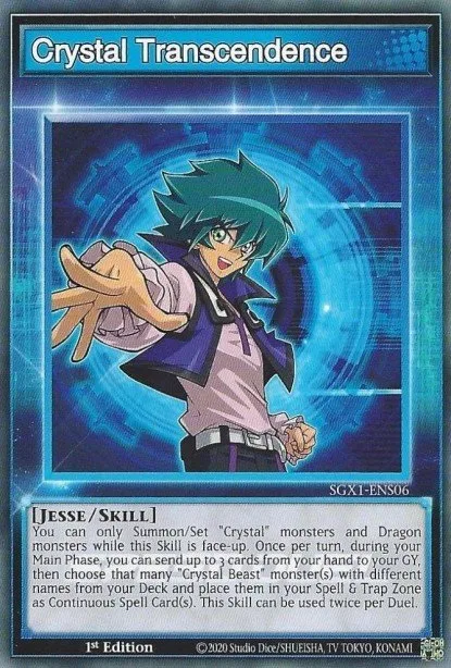 Crystal Transcendence trading card