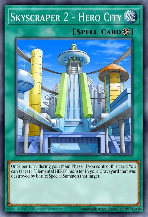 Skyscraper 2 - Hero City trading card