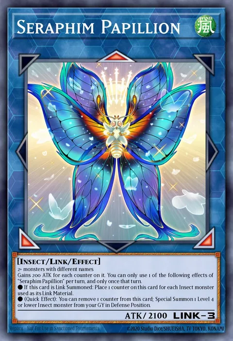 Seraphim Papillion trading card