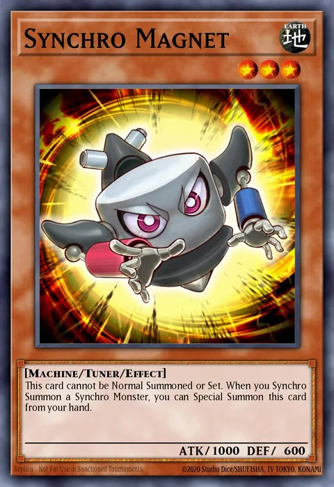 Synchro Magnet trading card