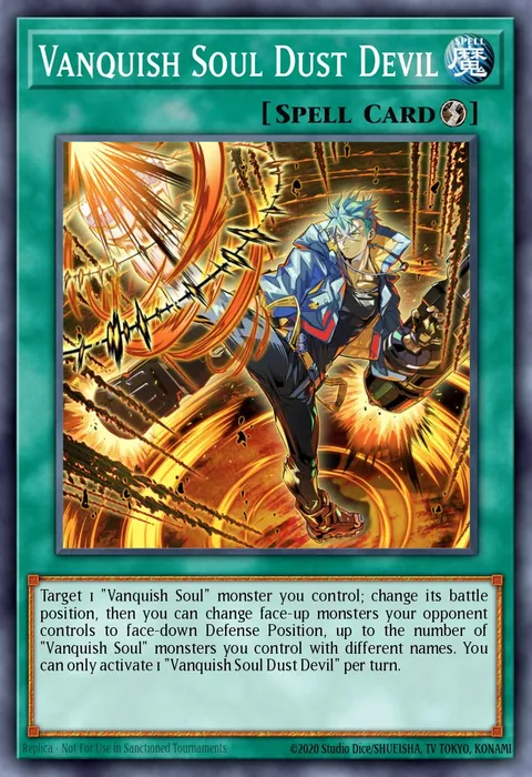 Vanquish Soul Dust Devil trading card
