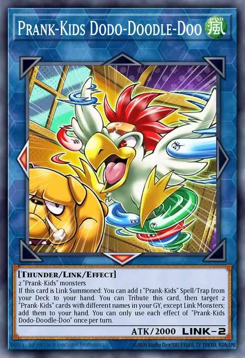 Prank-Kids Dodo-Doodle-Doo trading card