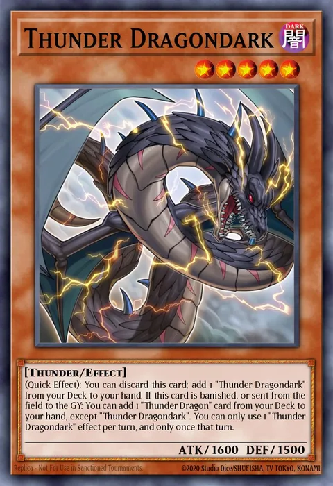 Thunder Dragondark trading card